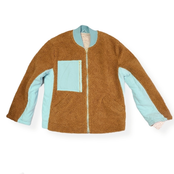 We The Free Amber Combo Sherpa Jacket - Picture 5 of 9